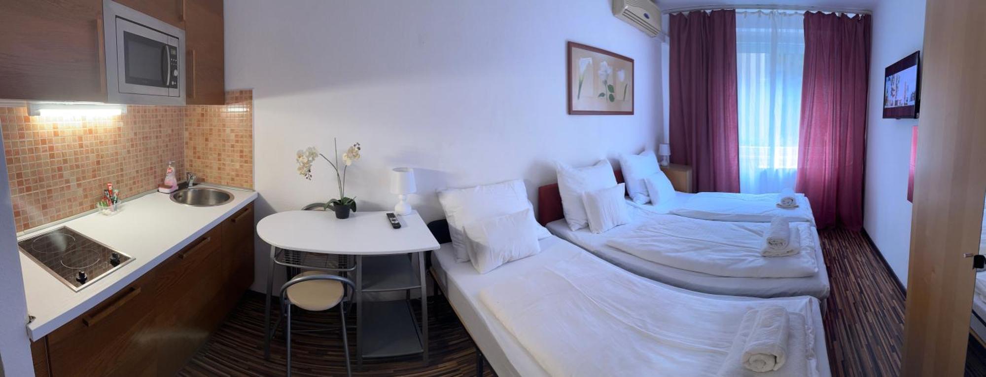 Hermina Apartmanok Westend Budapeste Exterior foto